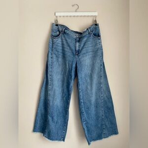 Chico’s so slimming wide leg jeans size 20 Regular